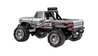 Amewi Grijs Brushed 1:64 RC auto Elektro Monstertruck Achterwielaandrijving RTR 2,4 GHz Incl. accu en laadkabel, Met lichteffect - thumbnail
