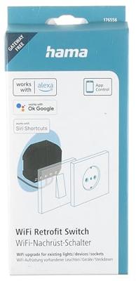 Hama WiFi-upgrade-switch Voor Lampen En Stopcontacten Inbouwmontage - thumbnail