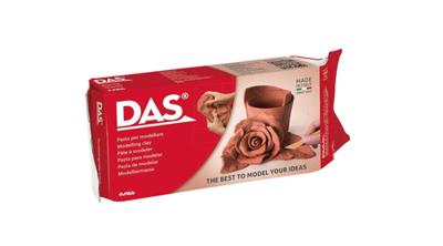 Boetseerklei das luchthardend 500 gram terracotta Boetseerklei das luchthardend 500 gram terracotta