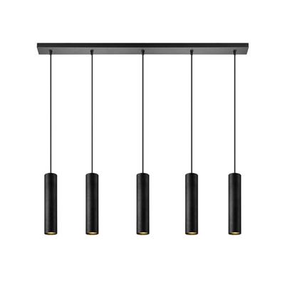 LABEL51 Hanglamp 'Ferroli' 5-lamps, kleur Zwart LABEL51 Hanglamp 'Ferroli' 5-lamps, kleur Zwart