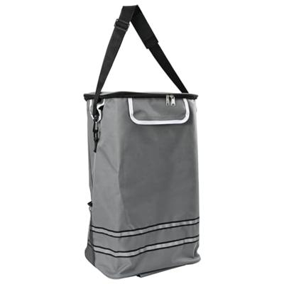 VidaXL Winkel trolley grijs 47 x 39 x 100,5 cm oxford stof