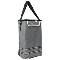 VidaXL Winkel trolley grijs 47 x 39 x 100,5 cm oxford stof - thumbnail