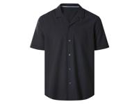 esmara Men Heren overhemd (Marineblauw, S (37/38)) - thumbnail