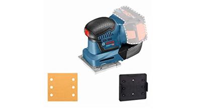 Bosch Blauw GSS 18V-10 Professional accu schuurmachine Body | zonder accu&apos;s en lader - 06019D0200 - thumbnail