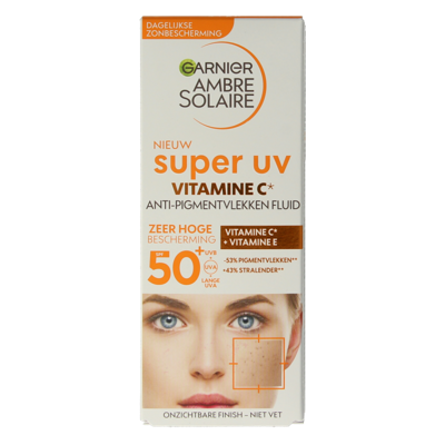 Ambre Solaire Fluid vitamine C super UV SPF50+ 40 Milliliter