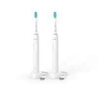 Philips HX3675/13 Philips Sonicare 3100 Series Duo Elektrische Tandenborstel Wit - thumbnail