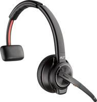 HP Poly Savi 8210-M On Ear headset DECT, Bluetooth Stereo Zwart Noise Cancelling Headset, Volumeregeling, Microfoon uitschakelbaar (mute), Incl. oplaad- en - thumbnail