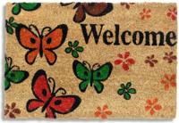 Deurmat Welcome vlinders Ruco Print Hamat - Hamat - thumbnail