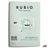 Writing and calligraphy notebook Rubio Nº10 Catalaans A5 20 Lakens (10 Stuks) - thumbnail