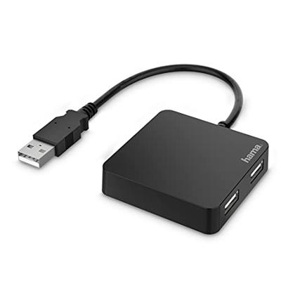 Hama USB-hub 4-poorts USB 2.0 480 Mbit/s Hama USB-hub 4-poorts USB 2.0 480 Mbit/s