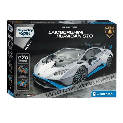 Clementoni wetenschap en spel - mechanics lamborghini huracan sto bouwset - 270dlg.