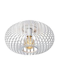 Lucide MANUELA - Plafonnière - Ø 39,5 cm - 1xE27 - Wit - thumbnail