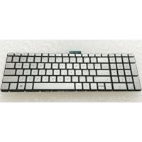 Notebook keyboard for HP Pavilion 15-BS 250 G6 255 G6 256 G6 with backlit silver - thumbnail