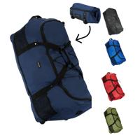 New Rebels Nevada Newark Schaduw Blauw 110L Rollable Trolley Weekendtas Waterafstotend - thumbnail
