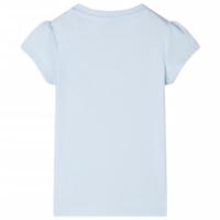 Kindershirt 92 lichtblauw - thumbnail