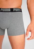 Puma Boxershorts Everyday Basic 2-pack Grey Melange / Black-XXL - thumbnail