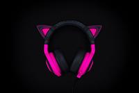 Razer Kitty Ears Cat Ears - Kitty Oortjes voor alle Razer Kraken headsets (Past op Razer Kraken, verstelbaar, waterproof) Neon Paars - thumbnail