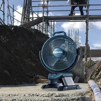 Makita CF002GZ Vloerventilator (Ø x h) 330 mm x 439 mm Blauw, Zwart - thumbnail