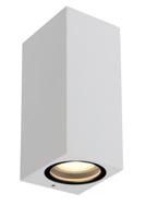 Lucide ZARO - Wandspot / Wandlamp Binnen/Buiten - 2xGU10 - IP65 - Wit - thumbnail