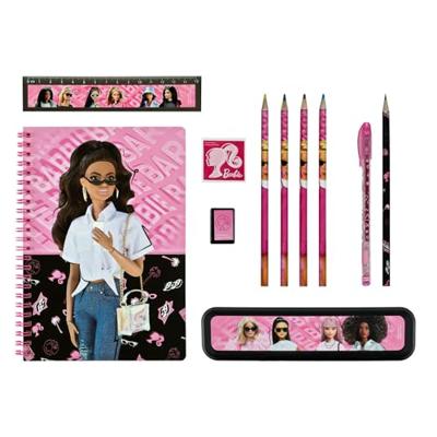 Undercover Notitie en schrijfset barbie