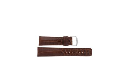 Horlogeband Universeel 385.03.20 Krokodillenleer Cognac 20mm