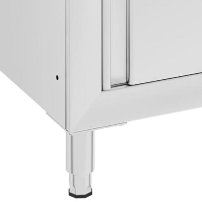 Werktafel met kast commercieel 60x60x96 cm roestvrij staal Werktafel met kast commercieel 60x60x96 cm roestvrij staal