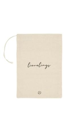 Zusss Katoenen Zakje Lievelings