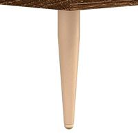 Dressoir 34,5x32,5x90 cm bewerkt hout bruineikenkleurig - thumbnail