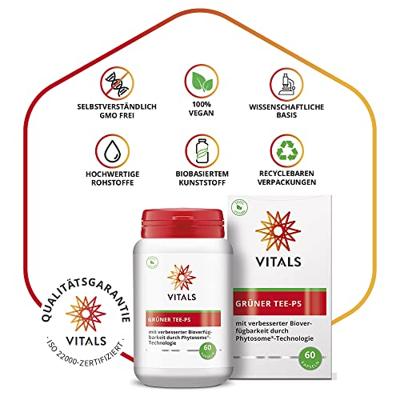 Vitals Groene Thee-PS Capsules - thumbnail