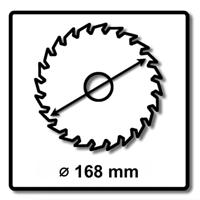 Festool Accessoires Cirkelzaagblad HW | HW 168x1,8x20 W28 | WOOD UNIVERSAL - 205764 - thumbnail