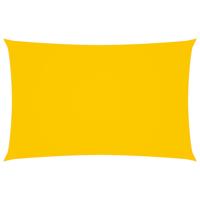 Schaduwdoek rechthoekig 3x6 m oxford stof geel - thumbnail
