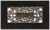 Mathara Welcome Black 45x75 cm deurmat Hamat - Hamat - thumbnail