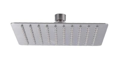 UFO Luxe hoofddouche vierkant 20 cm Ultra plat RVS 304
