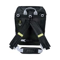 Fietsschoudertas Basil Miles Daypack 16 liter 33 x 17 x 41 cm zwart/lime- - thumbnail