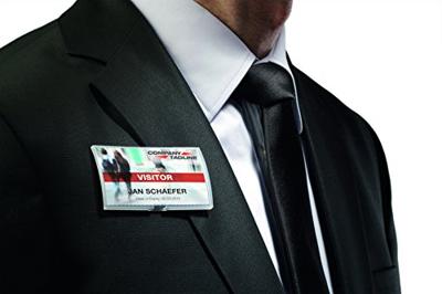 Durable badge met combiclip Click Fold, ft 40 x 75 mm, doos van 25 stuks Durable badge met combiclip Click Fold, ft 40 x 75 mm, doos van 25 stuks