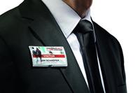 Durable badge met combiclip Click Fold, ft 40 x 75 mm, doos van 25 stuks - thumbnail