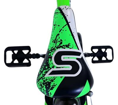 Volare sportivo kinderfiets - jongens - 16 inch - groen zwart - twee handremmen