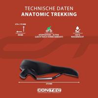 CONTEC zadel "anatomic" ct saddle anatomic 279 x 179mm - thumbnail