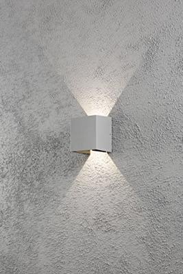 KonstSmide LedspotCremona Up - Down 2x3w - 3000K 13,5cm mat zilver - 7959-310 - thumbnail
