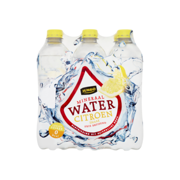 Jumbo Bruisend Mineraalwater Citroensmaak 6 x 500ML