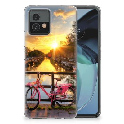Motorola Moto G72 | Silliconen Back Cover | Amsterdamse Grachten