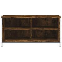 Tv-meubel 100x40x50 cm bewerkt hout gerookt eikenkleurig - thumbnail