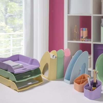 Han Re-Loop tijdschriftenhouder, voor ft A4/C4, PP, pastelblauw