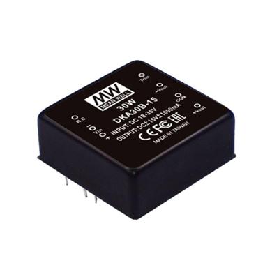 MEAN WELL DKA30A-12 DC/DC-converter 30 W Aantal uitgangen: 2 x Inhoud 1 stuk(s)