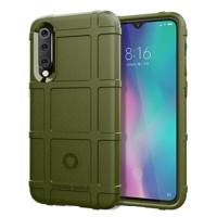 Schokbestendige ruige Shield volledige beschermende siliconen case voor XiaoMi 9 SE (Army Green) - thumbnail