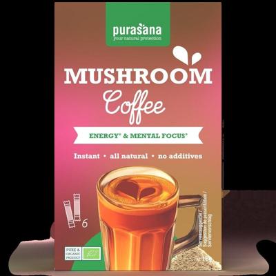 Instant mushroom coffee 6x3g bio 18 Gram Instant mushroom coffee 6x3g bio 18 Gram