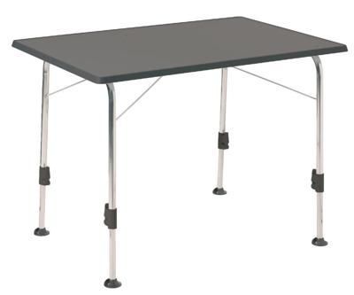 Dukdalf Stabilic 2 - Campingtafel - 100 x 60 cm - Antraciet