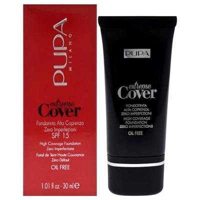 Pupa Milano - Pupa Extreme Cover Foundation Oil Free SPF15 30 ml 060 Deep Gold Pupa Milano - Pupa Extreme Cover Foundation Oil Free SPF15 30 ml 060 Deep Gold
