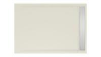 Douchevloer Xenz Easy Tray | 140x100 cm | Incl.Gootcover en Afvoersifon | Acryl | Rechthoek | Pergamon glans - thumbnail
