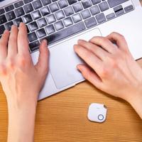 Shelly blu button1 knop (wit) - thumbnail